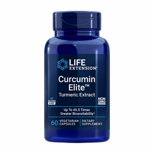 Curcumin Elite Turmeric Extract 60 Veg Caps by Life Extension