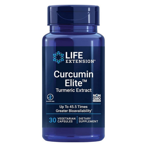 Curcumin Elite Turmeric Extract 30 Veg Caps by Life Extension