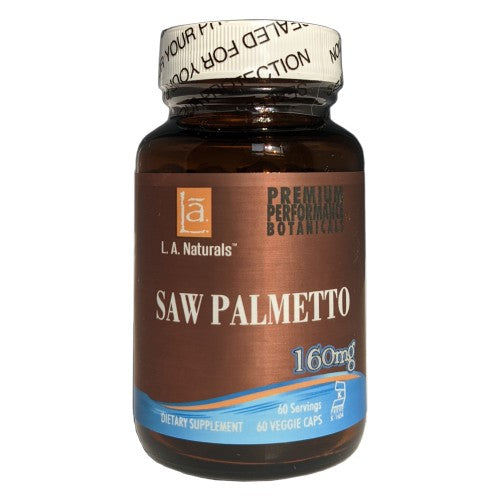 Saw Palmetto 60 Veg Caps by L. A .Naturals