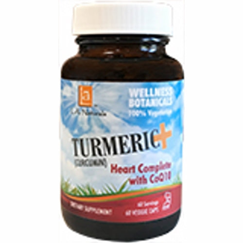 Turmeric+ Heart Complete w/ CoQ10 60 Veg Caps by L. A .Naturals