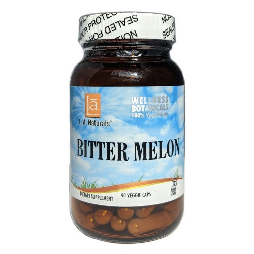 Bitter Melon 90 Veg caps by L. A .Naturals