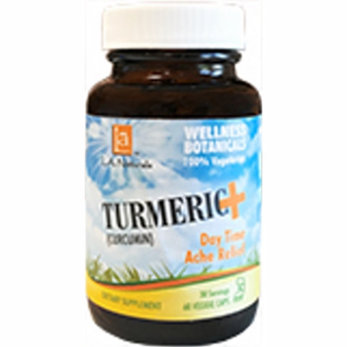 Turmeric+ AM Ache Control 60 Veg Caps by L. A .Naturals
