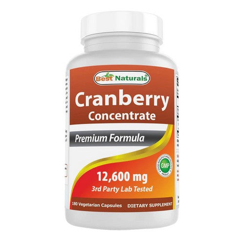 Cranberry Concentrate 180 Veg Caps by Best Naturals