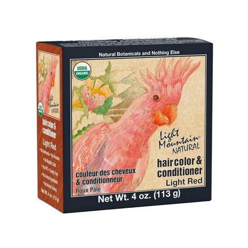 Natural Hair Color And Conditioner Light Red Light-Red 4 Oz by Light Mountain