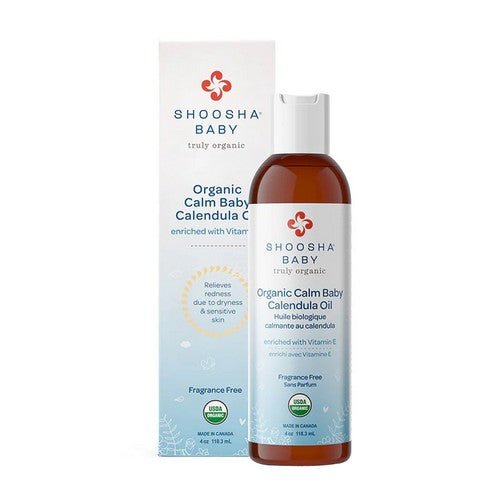 Calm Baby Calendula Oil Unscented 4 Oz by Shoosha