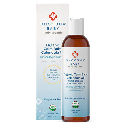 Calm Baby Calendula Oil Scented 4 Oz by Shoosha