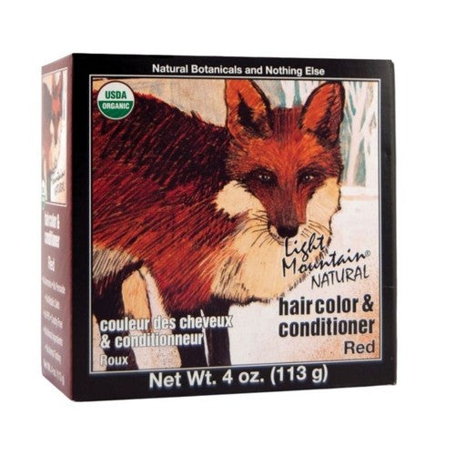Natural Hair Color And Conditioner Red Red 4 Oz by Light Mountain