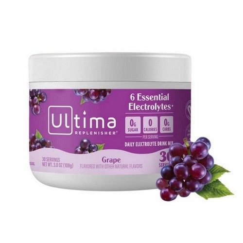 Electrolyte Powder Grape Grape, 102 Grams by Ultima Replenisher
