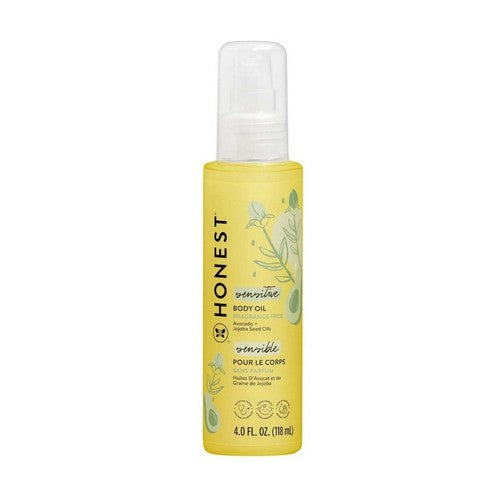 Baby Body Oil Fragrance Free 4 Oz by The Honest Company