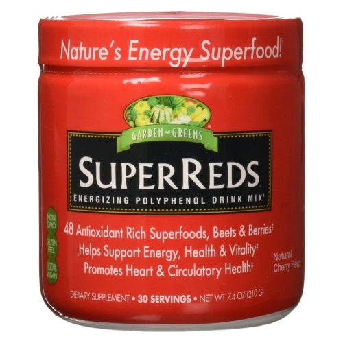 Super Reds Drink Mix 7.4 Oz by Garden Greens