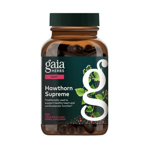 Hawthorn Supreme 120 Count by Gaia Herbs