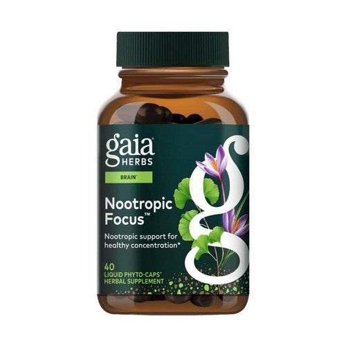 Nootropic Focus 40 Count by Gaia Herbs