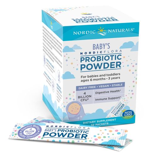 Baby's Nordic Flora Probiotic Powder 30 Packets, Unflavored  by Nordic Naturals