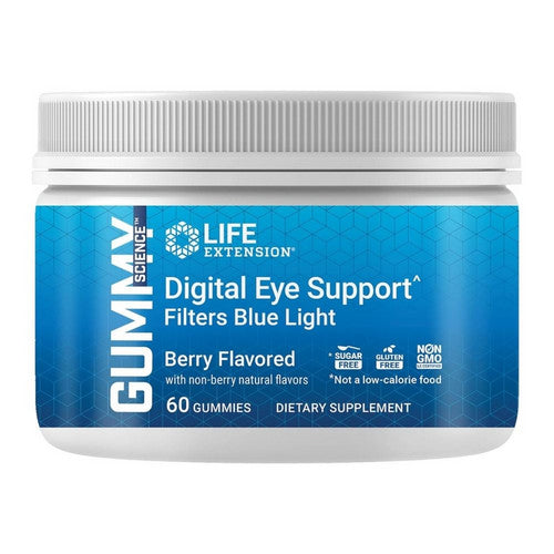 Gummy Science Digital Eye Support (Berry) 60 Gumies by Life Extension