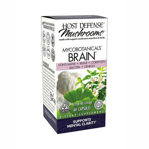MycoBotanicals Brain 60 Cap by Host Defense