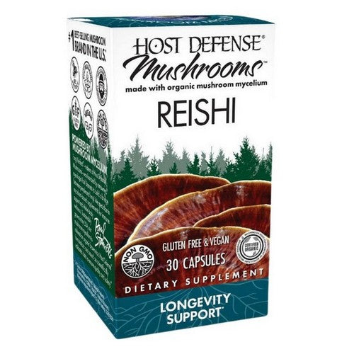 Reishi Capsules 30 Cap by Host Defense