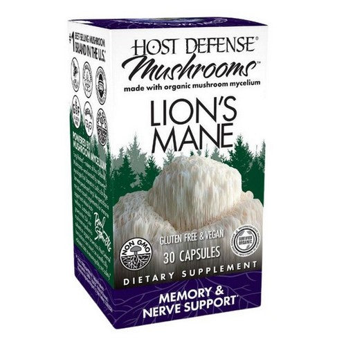 Lion's Mane Capsules 30 Cap by Host Defense