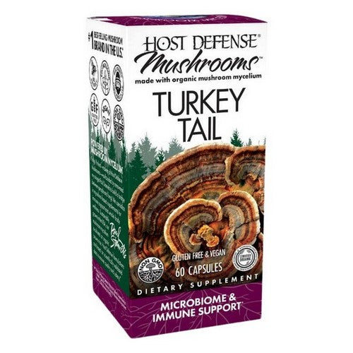 Turkey Tail Capsules 60 Cap by Host Defense