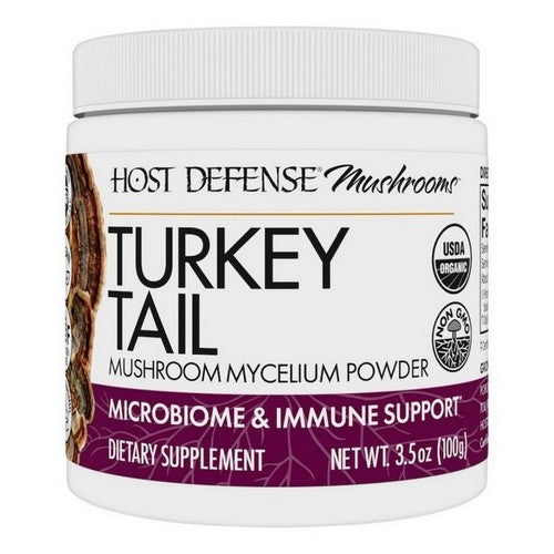 Turkey Tail Mushroom Mycelium Powder 100 G by Host Defense