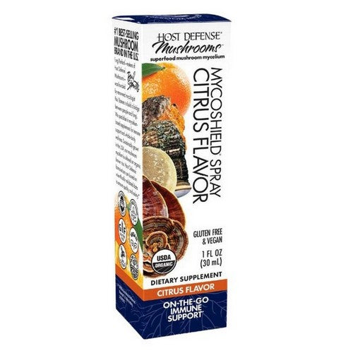 MycoShield Spray Citrus Flavor 1 Fl Oz by Host Defense