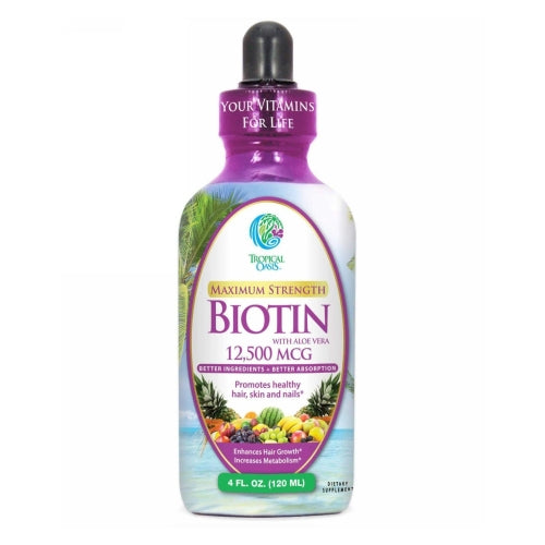 Extra Strength Biotin 4 Oz by Tropical Oasis