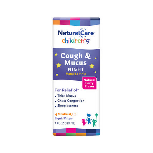 Children's Cough & Mucus NightTime 4 Oz by NatraBio