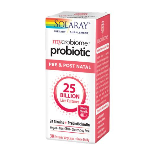Mycrobiome Probiotic Pre & Post Natal 30 Count by Solaray