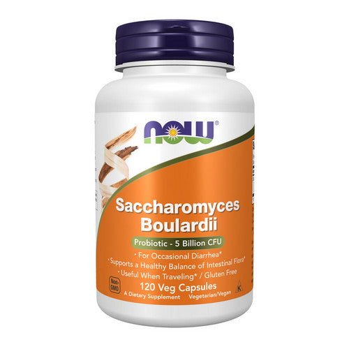 Saccharomyces Boulardi 120 Veg Caps by Now Foods