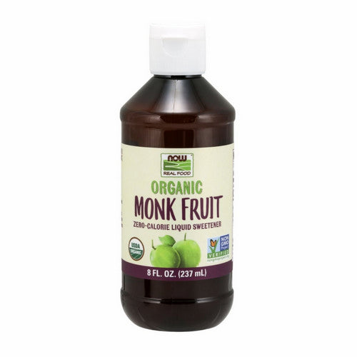 Monk Fruit Liquid Organic 8 Oz by Now Foods