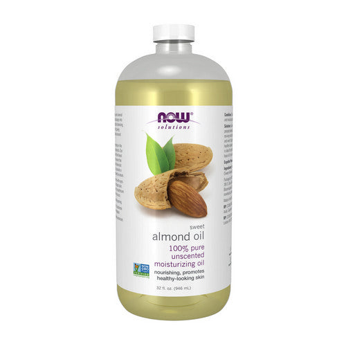 Sweet Almond Oil 32 Oz by Now Foods