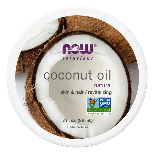 Coconut Oil 3 Oz by Now Foods