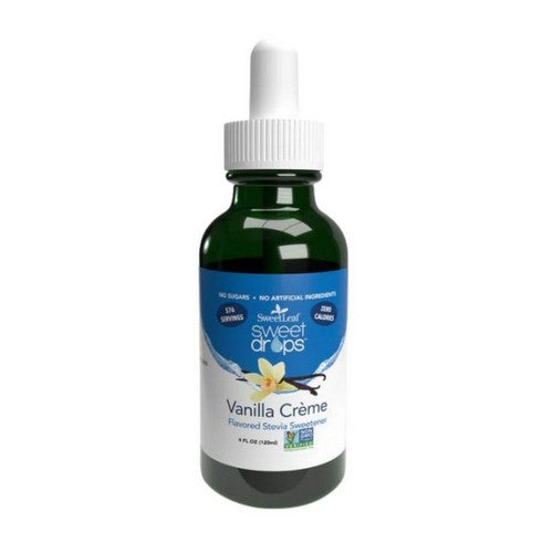 Organic Sweet Drops Vanilla Creme 4 Oz by Sweetleaf Stevia