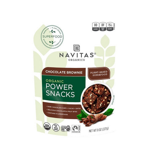 Organic Power Snack Chocolate Cacao 8 oz by Navitas Organics