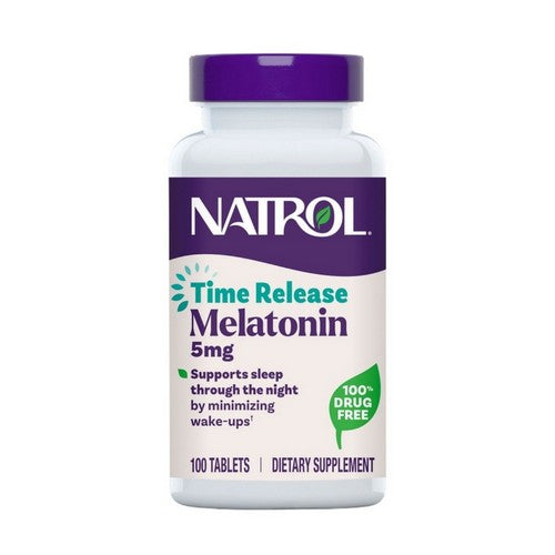Melatonin Time Release 100 Tabs by Natrol