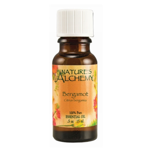 Pure Essential Oil Bergamot 0.5 Oz by Natures Alchemy