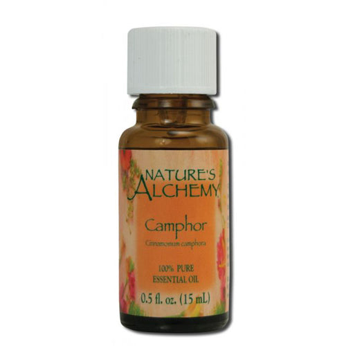 Pure Essential Oil Camphor 0.5 Oz by Natures Alchemy