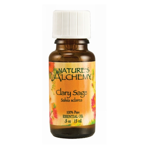 Pure Essential Oil Clary Sage 0.5 Oz by Natures Alchemy