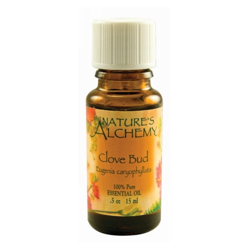 Pure Essential Oil Clove Bud 0.5 Oz by Natures Alchemy