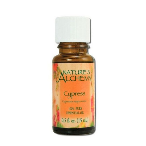 100% Pure Essential Oil Cypress 0.5 Oz by Natures Alchemy