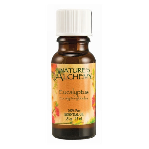 Pure Essential Oil Eucalyptus 0.5 Oz by Natures Alchemy