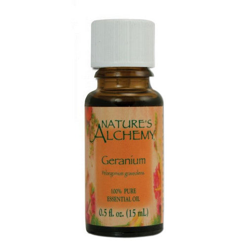 Pure Essential Oil Geranium 0.5 Oz by Natures Alchemy