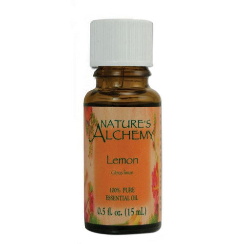 Pure Essential Oil Lemon 0.5 Oz by Natures Alchemy