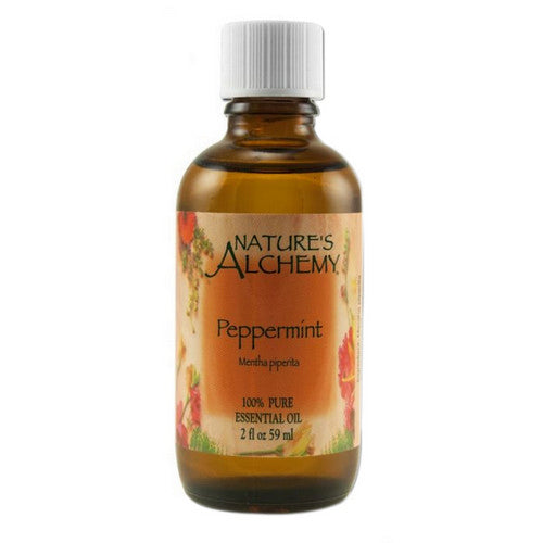 Pure Essential Oil Peppermint 2 Oz by Natures Alchemy