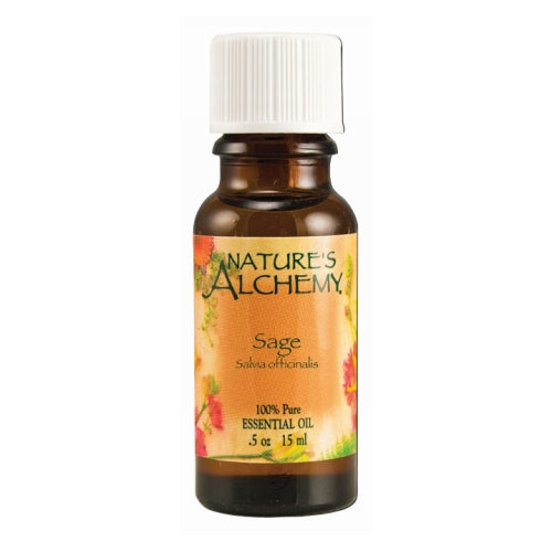 Pure Essential Oil Sage 0.5 Oz by Natures Alchemy