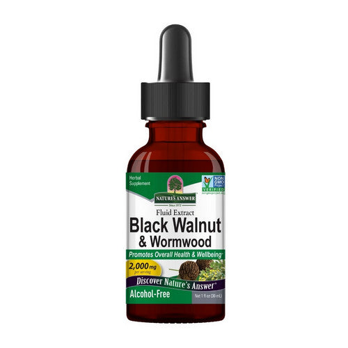Black Walnut And Wormwood Fluid Extract 1 Oz by Nature's Answer