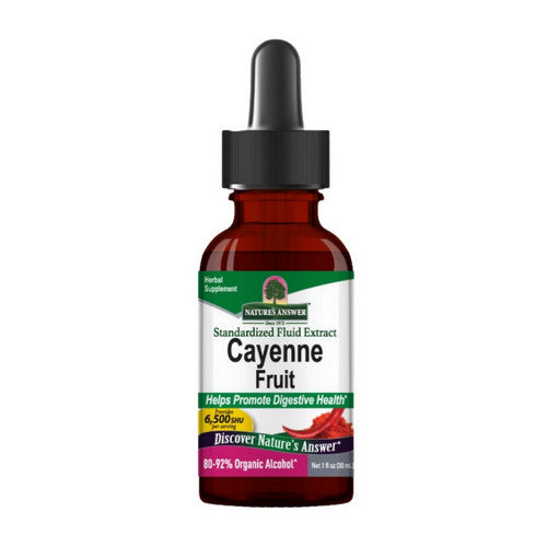 Cayenne Tincture Low Alcohol 1 Oz by Nature's Answer