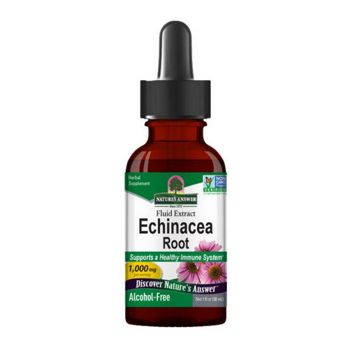 Echinacea Root Fluid Extract Alcohol-Free 1 Oz by Nature's Answer