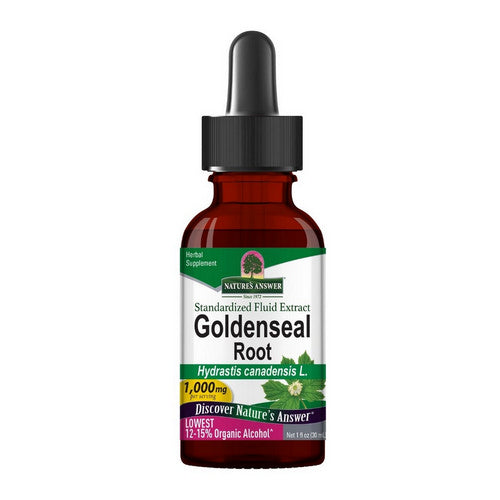 Goldenseal Root Low Alcohol 1 Oz by Nature's Answer