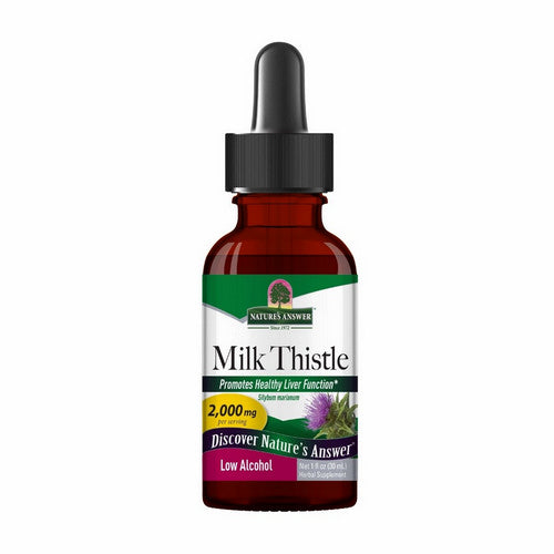 Milk Thistle Low Alcohol 1 Oz by Nature's Answer