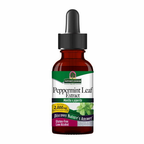 Peppermint Herb Extract Low Alcohol 1 Oz by Nature's Answer